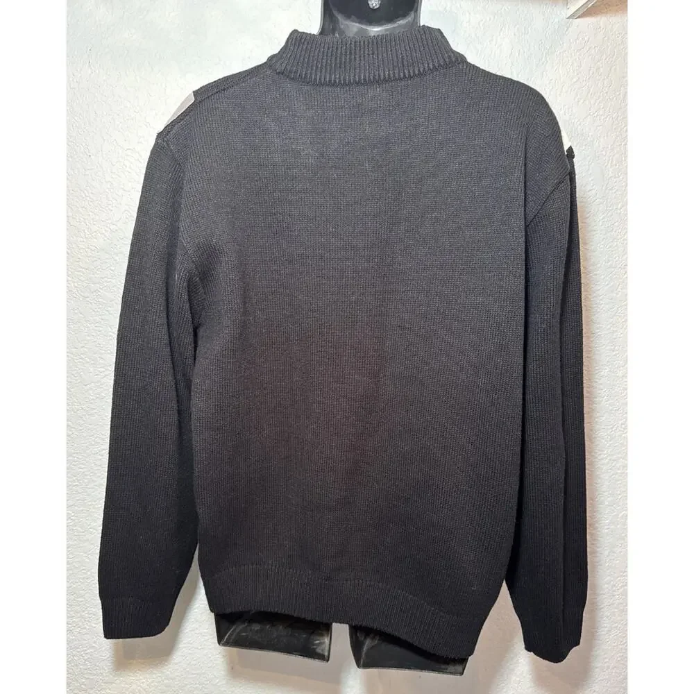 Peletti‎ Hip-Hop Cosby Geometric Colorblock Dad Sweater Sz XLVtg